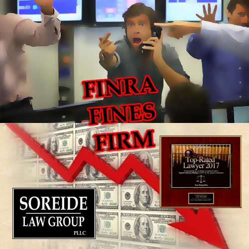 FINRA Fines Broker frantic brokers