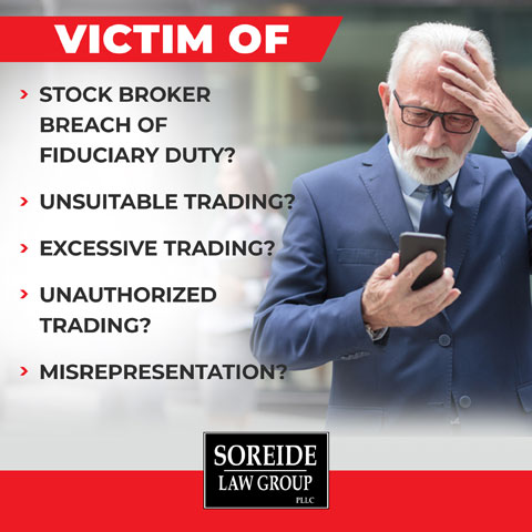 Victim of broker fraud? call soreide law group