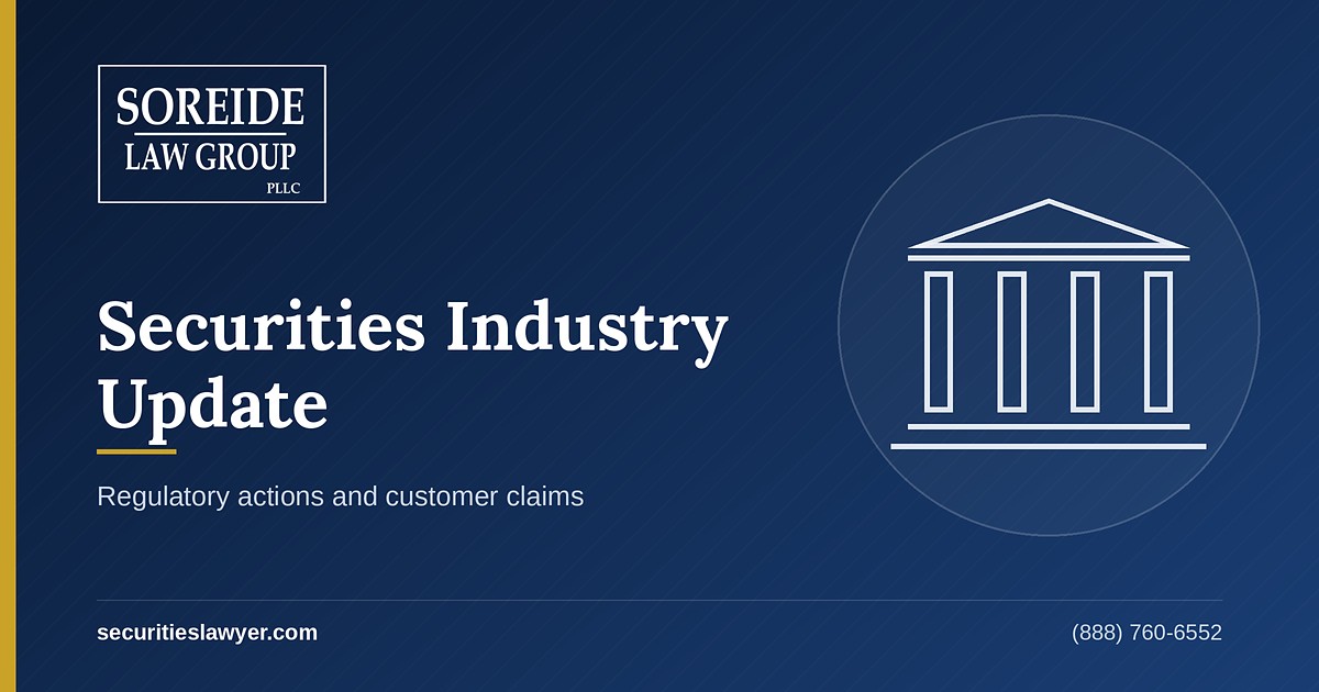 Chuck Roberts: summary of the public FINRA record, from Soreide Law Group