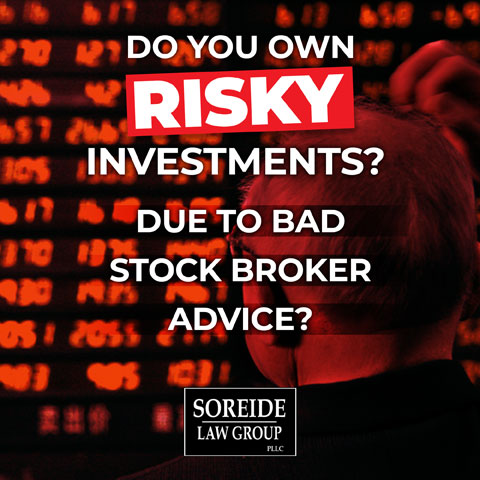 risky investments? call soreide law group